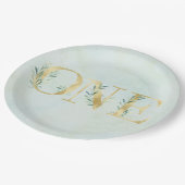 Une assiette de fête d'anniversaire ! (Angle)