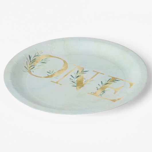 Une assiette de fête d'anniversaire ! (Angle)