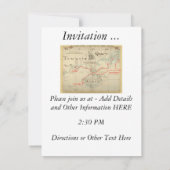 Une authentique carte des pirates de 1690 (avec em (Dos)