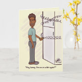 Une autre carte de voeux pliée pour les femmes (Fleur jaune)