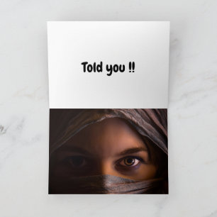 Une autre carte drôle
