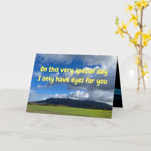 Une autre carte drôle (Fleur jaune)