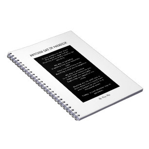 Une autre journée au paradis du carnet noir et bla