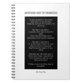 Une autre journée au paradis du carnet noir et bla (Devant)