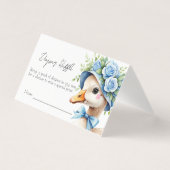 Une Baby-Shower avec un thème "One Silly Goose Boy (Front)