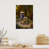 Une balade amusante de Hans Zatzka - poster (Cuisine)