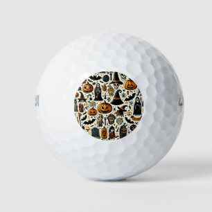 une balle de golf commémorative pour Halloween