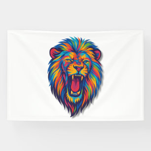Une bannière de LION PEINT