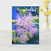 UNE "BEAU FLEURS" POUR LA CARTE "VOTRE ANNIVERSAIR (Fleur jaune)