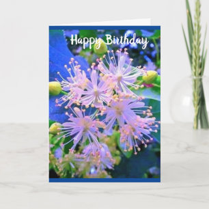 UNE "BEAU FLEURS" POUR LA CARTE "VOTRE ANNIVERSAIR