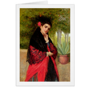 Une beauté espagnole, 1872 (huile sur la toile)