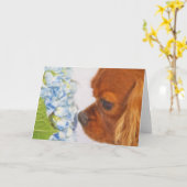 Une belle carte de voeux pour moment doux (Fleur jaune)