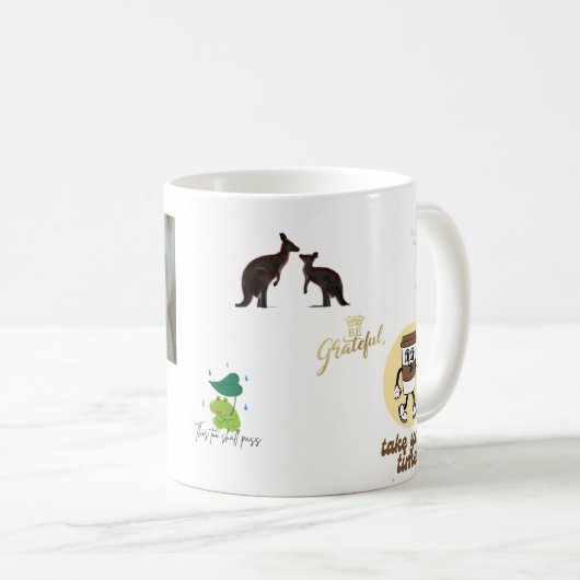 Une belle chope à café unique et élégante divine m (Devant droit)