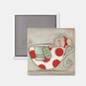 Une belle coupe de thé - Magnet (Recto/Verso)