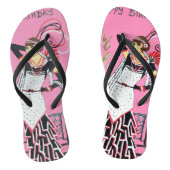 Une belle dame 2 tongs (Semelle)