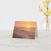 Une belle fin - carte de note (Fleur jaune)