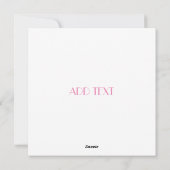 Une belle invitation à la floraison pour la Saint (Dos)