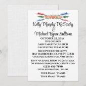 Une Belle Journée Pour Un Mariage - Invitation (Devant / Derrière)