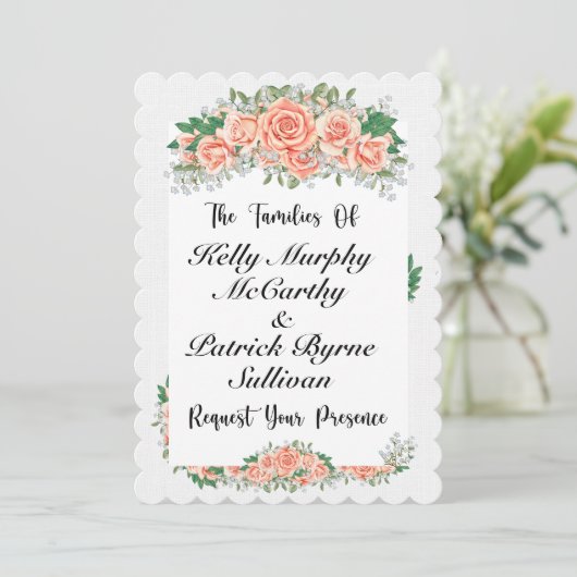 Une Belle Journée Pour Une Faire-part de mariage (Debout devant)