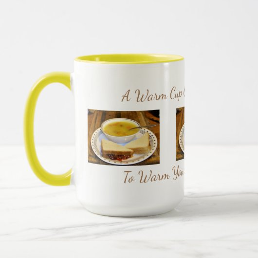 Une Belle Mug 15 oz Pour Soupe (Gauche)