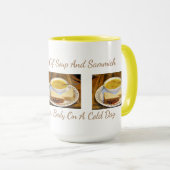 Une Belle Mug 15 oz Pour Soupe (Devant droit)