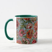 Une belle Philip Jacobs Fabric Poppy tasse (Gauche)