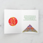 Une Bénédiction de Noël irlandaise... Carte de Noë (Intérieur)