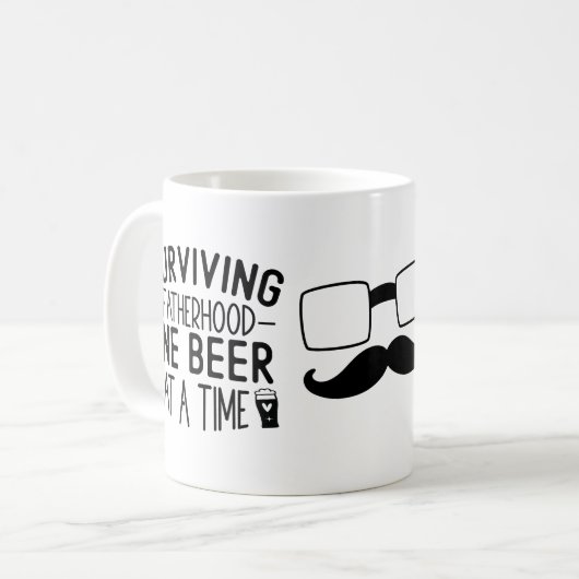 Une Bière À La Fois Mug (Devant gauche)