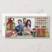 Une bière Joyeux Cartes photos de Noël (Devant / Derrière)