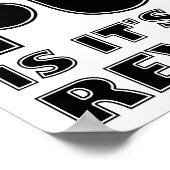 Une bonne affiche amusante de jeu de mots (Coin)