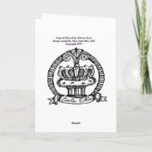 Une bonne carte d'ami… - (Dos)