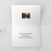 Une bonne carte de voeux pliée (Intérieur)