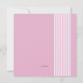 Une bougie Photo Invitation Anniversaire (Dos)