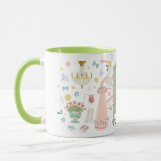 Une boule au Crown Inn Mug (Lime)