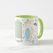 Une boule au Crown Inn Mug (Lime) (Devant droit)