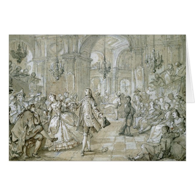 Une boule de mascarade (Devant horizontal)