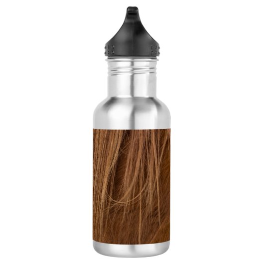 Une Bouteille D'Eau À Cheval Mane (Droite)