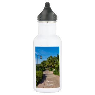 Une Bouteille D'Eau De Marche