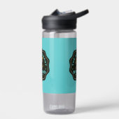 Une bouteille d'eau potable avec un logo attrayant (Gauche)