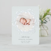 Une Branche fraîche | Faire-part de naissance à hu (Debout devant)