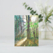 Une carte à retenir à pied (Debout devant)