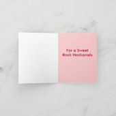 Une carte An Apple for You (Intérieur)