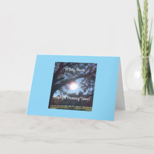 Une carte Baby shower