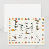 Une carte CHAQUE occasion. (Devant / Derrière)