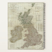 Une carte complète des îles britanniques (Dos)