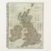 Une carte complète des îles britanniques (Devant)