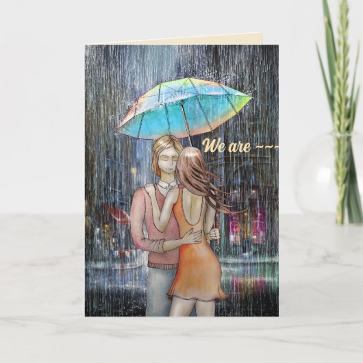 UNE CARTE D'AMOUR EN COUPLE PARFAIT (Devant)