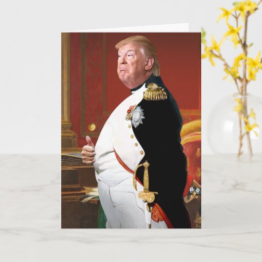 Une carte d'anniversaire de génie stable (Fleur jaune)