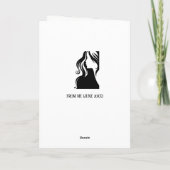 Une carte d'anniversaire de Momala dure (Dos)