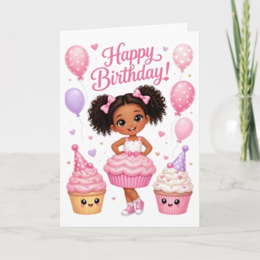 Une carte d'anniversaire douce (Devant)